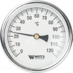 Watts F+R801(T) 100/150 Watts Термометр биметаллический с погружной гильзой 100 мм