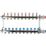 REHAU Распределительный коллектор HKV-D на 10 контуров (нерж .сталь)