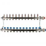 REHAU Распределительный коллектор HKV-D на 12 контуров (нерж .сталь)