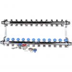 REHAU Распределительный коллектор HKV на 12 контуров (нерж .сталь)