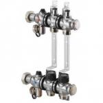 OVENTROP Группа коллекторная Oventrop "Multidis SF 3" со встроенными регулирующими вставками на 3 контура