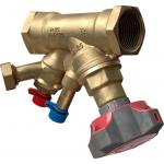 HEIMEIER 52851610 HEIMEIER Клапан балансировочный ручной STAD с дренажем, внутренняя резьба, DN 10, Kvs = 1,36 м3/ч, Tmax = 120°C...