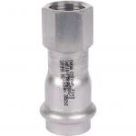 Sanha 9270G пресс-фит. нерж.сталь, муфта перех.ВПр-ВР, 22x1/2