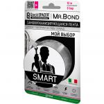 Mr.Bond Mr.Bond MB201250002 Mr.Bond® SMART Лента универсальная для оперативного ремонта течи, 25,4мм*3м*0,5мм, серый,