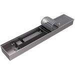 ROMMER RCQ-1000-1438490 ROMMER Конвектор внутрипольный RCQ 140.380.4900 220V без регулировки (Решётка роликовая, анодированный алю...