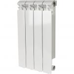STOUT ALPHA 500 4 секций радиатор алюминиевый боковое подключение (белый RAL 9016)